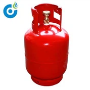 12,5 kg LPG hjemmekogegas cylinder med svejset stål af god kvalitet
