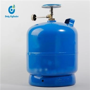 HP295 5 kg 6 kg valset stålmateriale madlavning LPG gascylinder